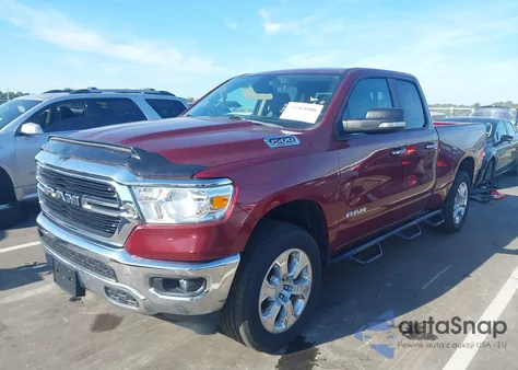 2020 Ram 1500 Big Horn 4X4 6'4 Box from USA, damaged, VIN 1C6SRFBT4LN343871